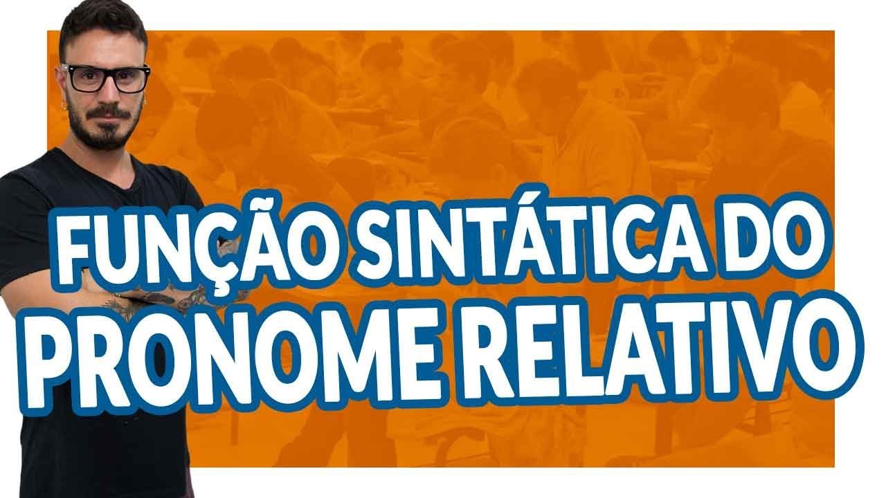 Funções do pronome relativo