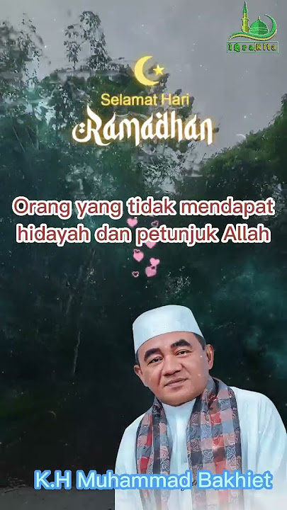 Orang yang tidak mendapat hidayah dan petunjuk Allah