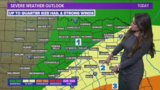 DFW weather: Latest storms forecast for Monday in North Texas
