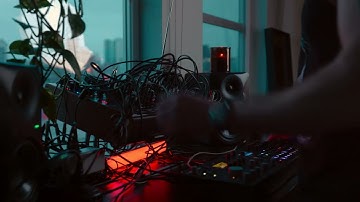 Red Moon - Industrial jam featuring Moog Sub Phatty, Syntakt, Eurorack and Life Pedal V3
