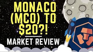 Monaco (MCO) Token Up Over 50% For The Day! Coin Break-Down & Market Review | Altcoin News