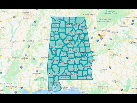 Google My Maps + QGIS میں اپنی ریاست کا کاؤنٹی کا نقشہ بنائیں