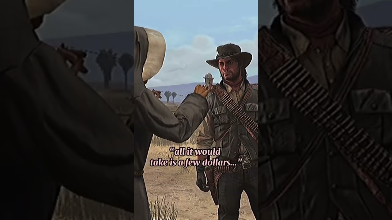 John Marston meets Sister Calder&oacute;n - #rdr #shorts