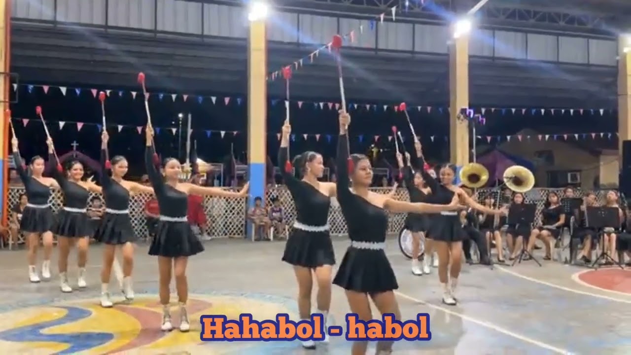 Hahabol - habol Our Lady Of Lourdes Banda Escobar Majorette