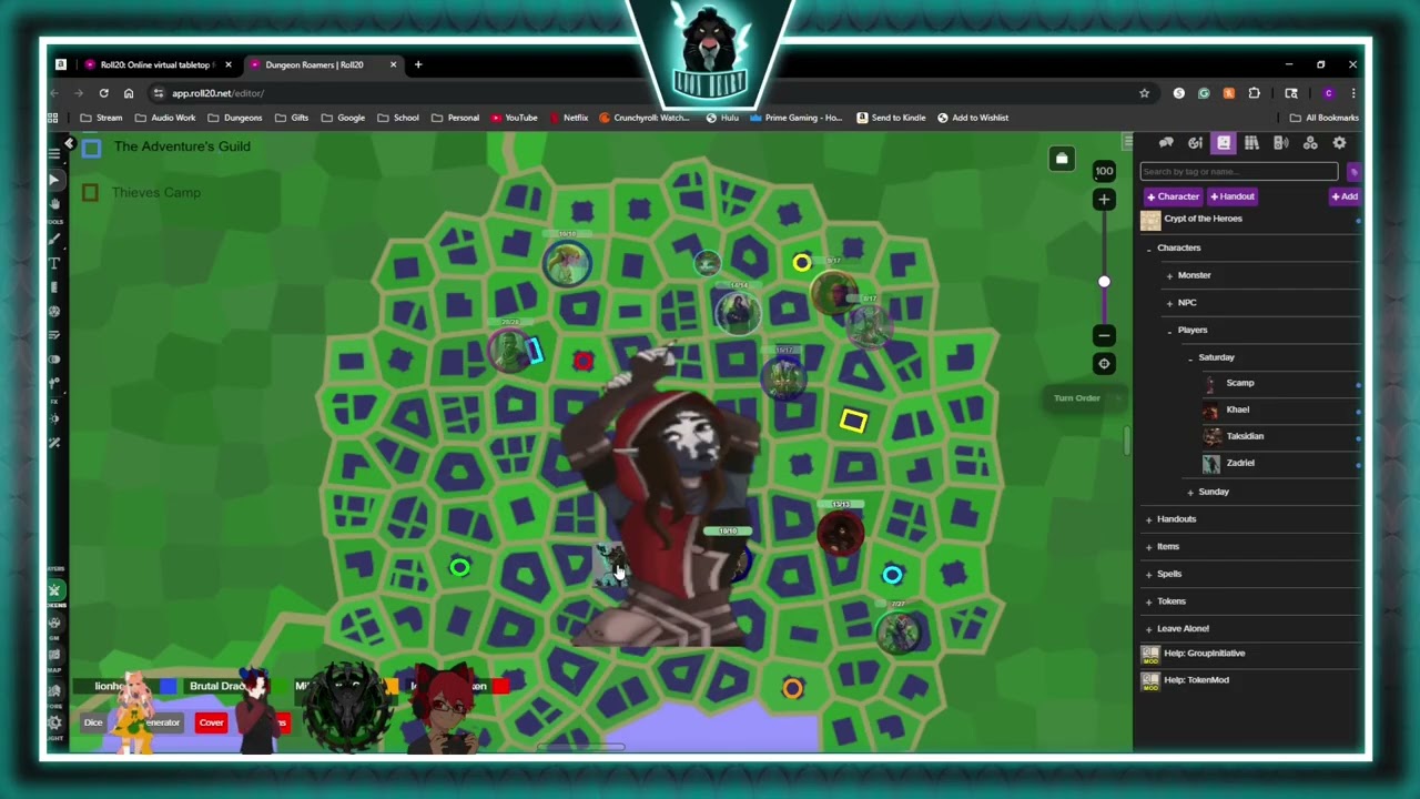 Session 4 of the Extras (on hiatus due to party size.)