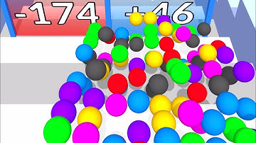 Balls On Stairs 🔴🔵🟡 MAX LEVELS All Levels Gameplay Walkthrough Android, iOS BIG UPDATE!!!