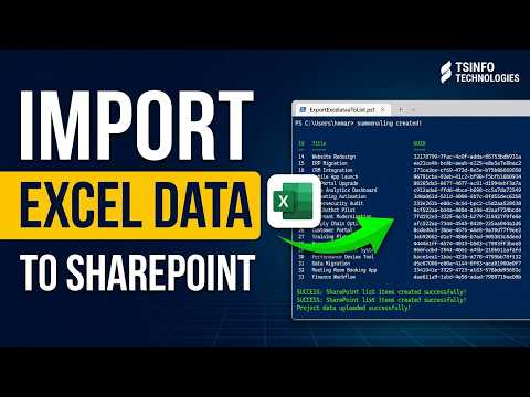 Import Bulk Data from Excel to SharePoint List Using PnP PowerShell ...