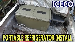 Installing ICECO Portable Refrigerator/Freezer In Truck