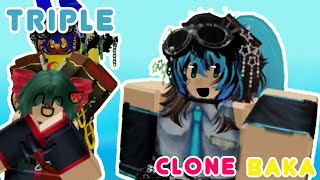 {Triple Clone baka!} ft.DD, Preston, & Melon