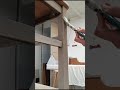 painting a wooden chair asmr