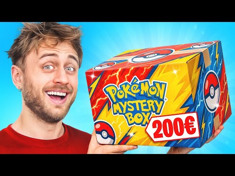 I'm opening a €200 Pokémon Mystery Box 💸 (amazing…)