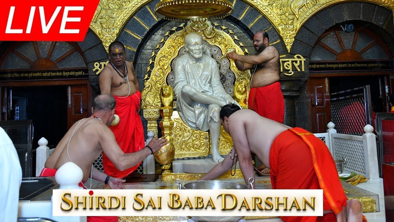 🔴 Live Shirdi Sai Baba Temple : 22 Aug 2026 | Shirdi Sai Baba Live Darshan
