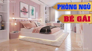 30+ Mẫu Thiết Kế Nội Thất Phòng Ngủ Bé Gái Xuất Sắc Nhất