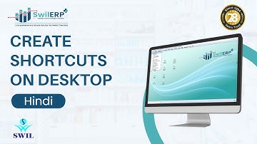 Create Shortcuts Button on Desktop in SwilERP Pharmacy | Customized Dashboard in SwilERP