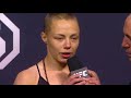 Rose Namajunas vs Joanna Jedrzejczyk face-off | WEIGH-IN | UFC 223
