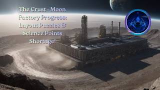 The Crust - Moon Factory Progress: Layout Puzzles & Science Points Shortage!