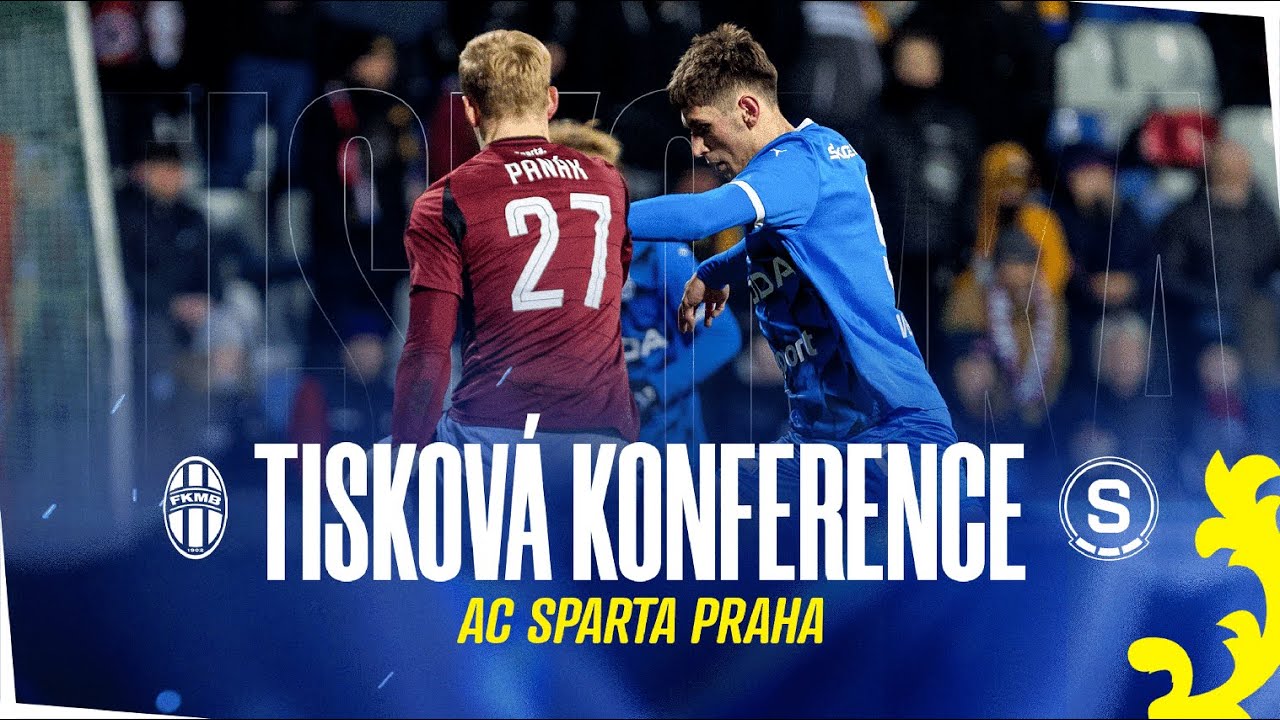 Tisková konference po utkání FK Mladá Boleslav - AC Sparta Praha.