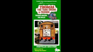 Fake Openingclosing To Thomas & Friends- Thomas Breaks The Rules 1990 Family Home Entertainment Vhs