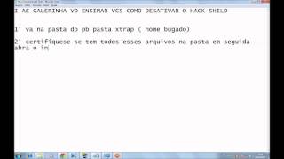 COMO DESATIVA HACK SHILD