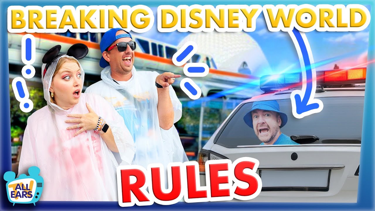 How Many Rules Can We BREAK Without Getting KICKED OUT of EPCOT? - YouTube