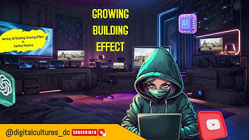 GROWING BUILDING EFFECT In DaVinci Resolve || comment for tutorial