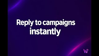 WhatsApp Campaign Auto-Replies