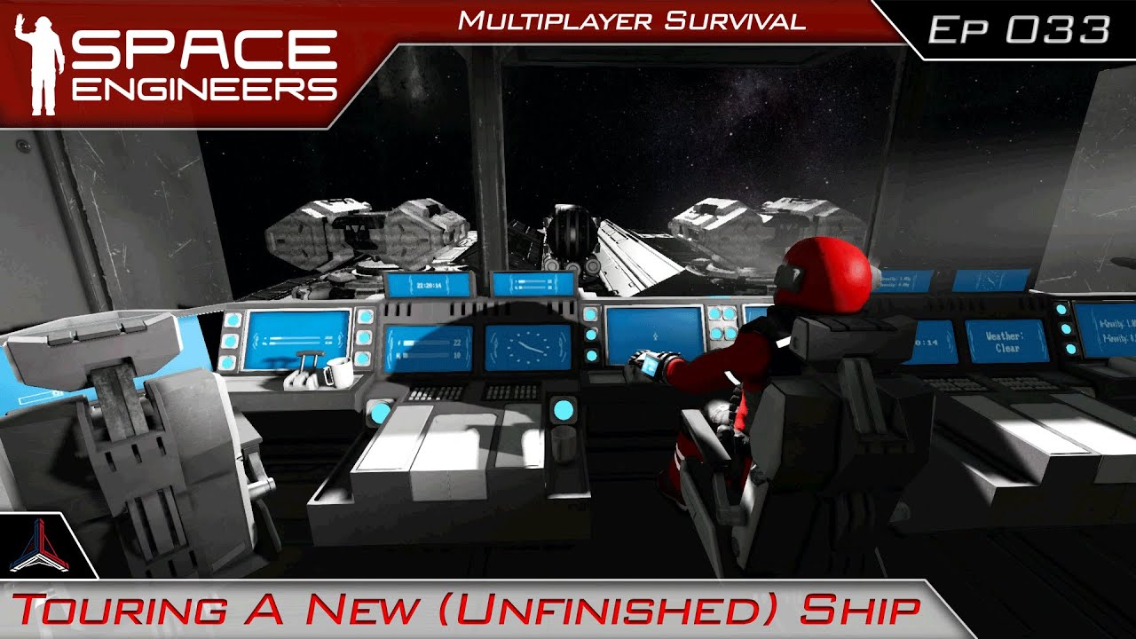 Space Engineers Modded Survival Multiplayer | Touring A New (Unfinished ...