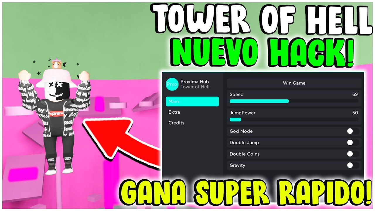 INFINITE JUMP, EL MEJOR HACK PARA VOLAR EN ROBLOX *unpatchable