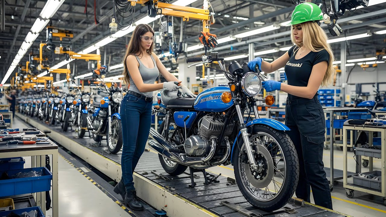 Kawasaki H2 Widowmaker: двухтактный монстр, наводящий ужас на гонщиков!