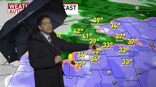 Elevation variation & surface differences in snow totals through Thursday night and Friday morning