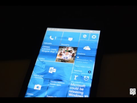 Hands-on with Windows 10 Mobile Build 10572