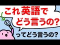 【間違えてた！】これ英語でどう言うの？ってどう言うの？How か What か[#291]