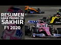 VICTORIA de CHECO PÉREZ; RUSSELL BRILLA pero MERCEDES FALLA | Resumen del GP de Sakhir 2020