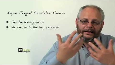 Problem and Incident Management powered by Kepner-Tregoe