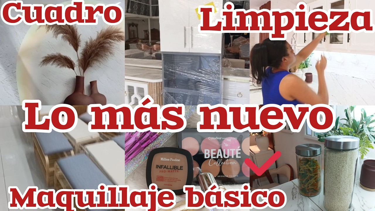 Lo más nuevo en decoración del hogar organizando y limpiando maquillaje básico para el rostro