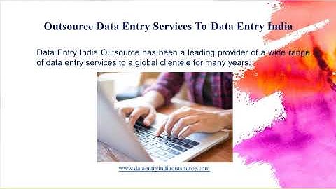 Data Entry Services - Data Entry India Outsource | DEIO