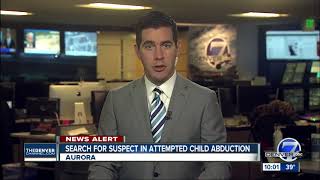 Aurora Police investigating attempted child abduction near Exposition Ave. and S. Nome St.