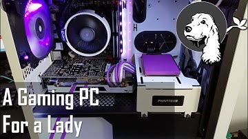 Building a Gaming PC for a Girl -  white/purple, Ryzen 1600 + Phanteks Evolv ITX