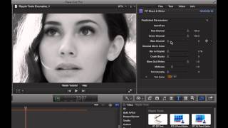 Final Cut Pro X Black & White