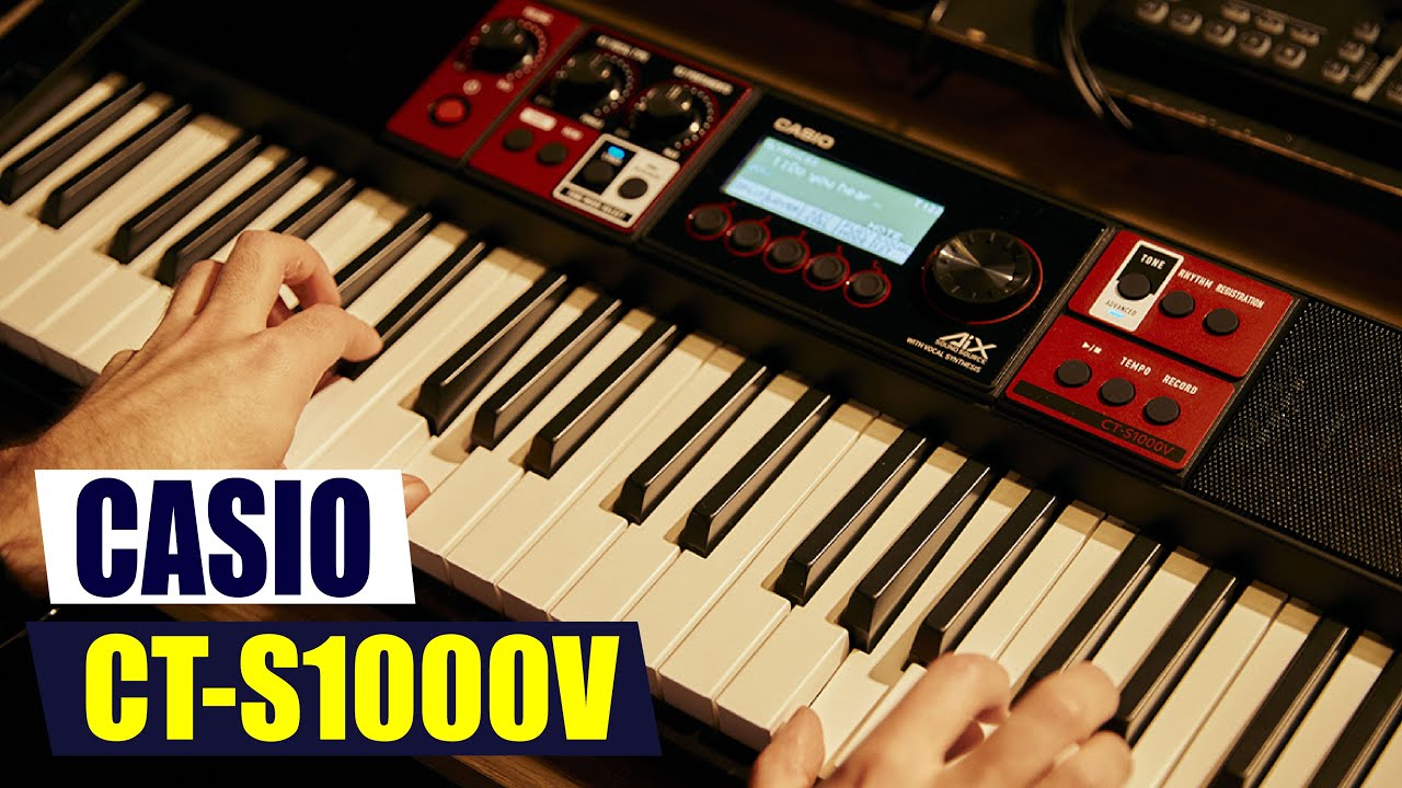 Casio CT-S1000V Review - The Keyboard that SINGS! (Vocal Synthesis