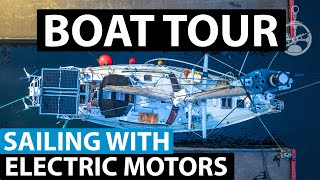 Gilbert Caroff Super Disko Steel Expedition sailboat with electric motors!  Report 20