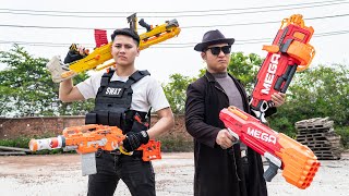 Nerf Guns War : Elite S.W.A.T Seal Team Nerf Guns Attack Big Boss Black Hat Guns Battle