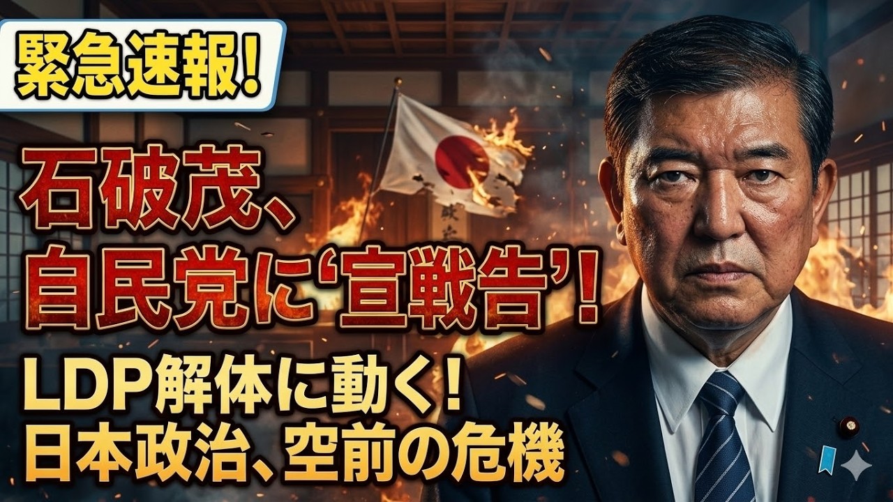 【衝撃】石破茂、政界失脚危機へ 高市早苗の“非情決断”が引き金か