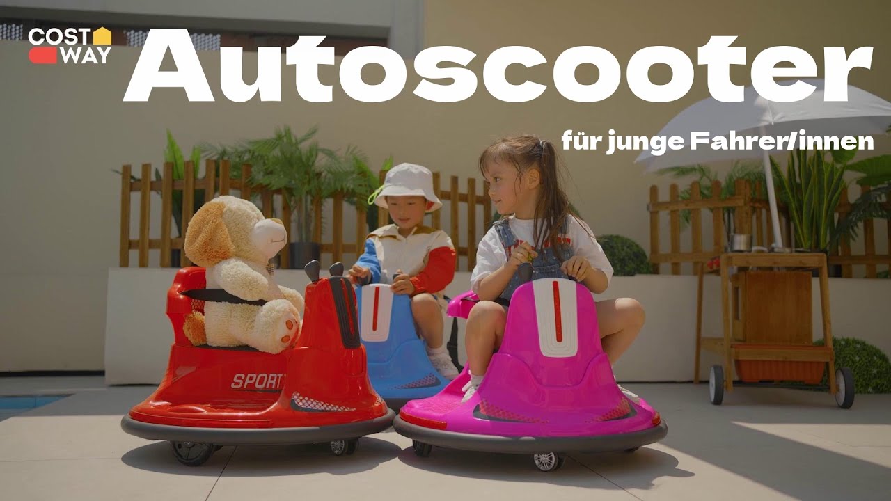 Rennspaß für die Kleinen: Der perfekte 6V Autoscooter für junge Fahrer/innen