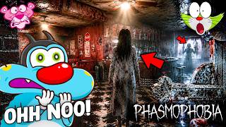 WE BECAME PRO GHOST HUNTERS IN PHASMOPHOBIA! 😯.ft Oggy screenshot 3