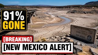 New Mexico Lake COLLAPSES To 91% Empty — The American City That Completely Ran Out Of Water
