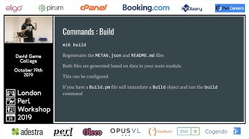Simon Proctor (‎Scimon‎) - Building a Perl6 Module with App::MI6