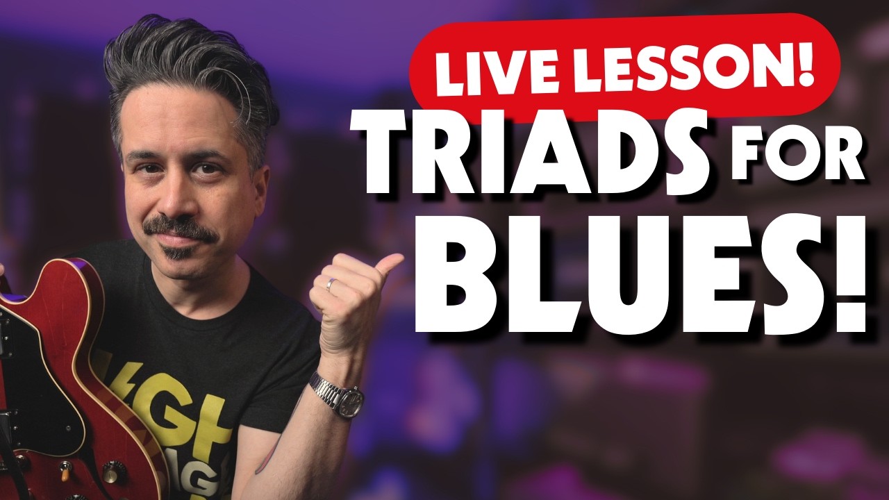 Elevate your Blues Rhythms with TRIADS!