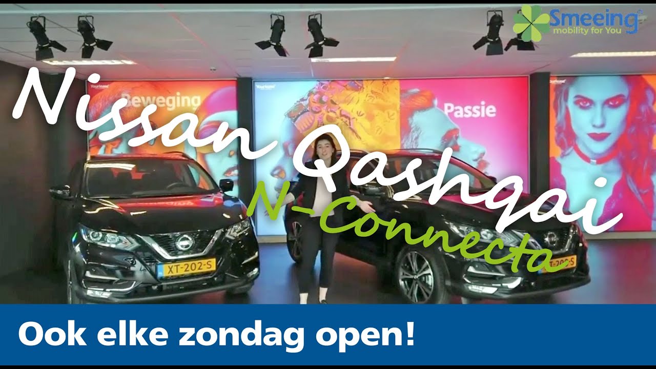 De nieuwe Nissan Qashqai N-Connecta is direct leverbaar bij Smeeing Mobility