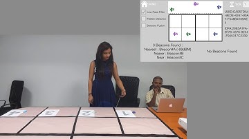 SPAX Beacons - Positioning Demo#2 - Isolating
